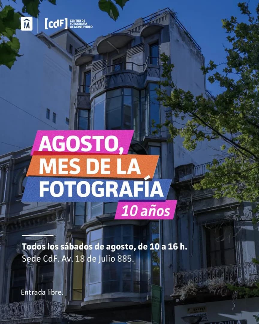 Celebramos agosto mes de la fotografía con actividades en el CdF